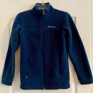 Columbia Fleece- Boys Large, Navy Blue
